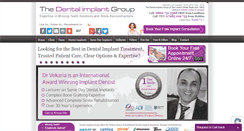 Desktop Screenshot of dentalimplantgroup.co.uk